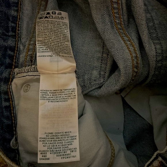 Levi’s VTG Men’s 505 Blue Jeans Red Tab 36x32 EUC Straight Leg Loose Fit Pants - Picture 17 of 17